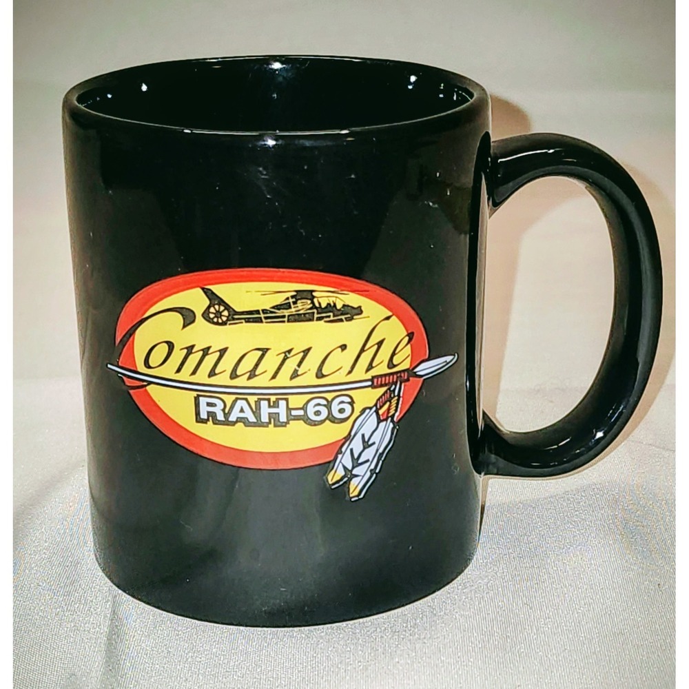 🔥Boeing–Sikorsky‎ RAH-66 Comanche Helicopter Ceramic Coffee Mug Black 🔥